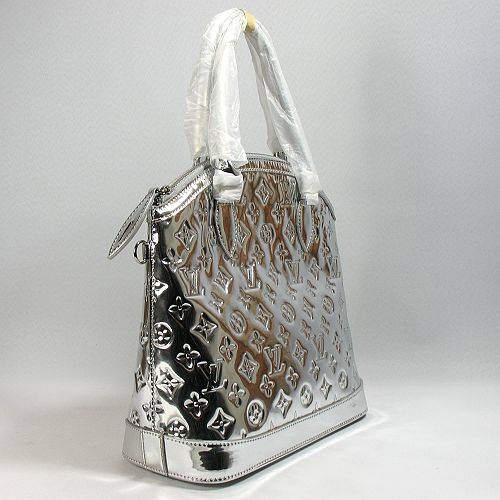 Top Quality Replica Louis Vuitton Monogram Miroir Lockit M40102 Silver - Click Image to Close